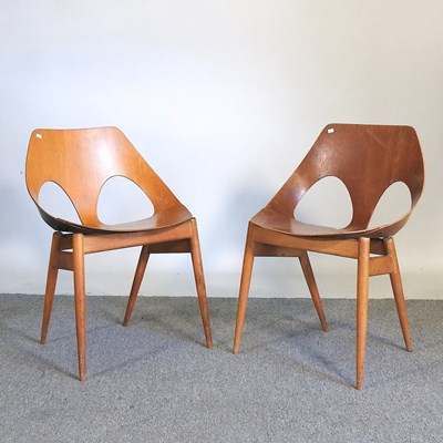 Lot 39 - A pair of 1950's laminated plywood Jason...