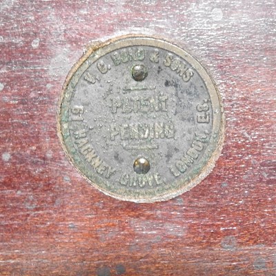 Lot 199 - An Edwardian patent chair/valet stand,...