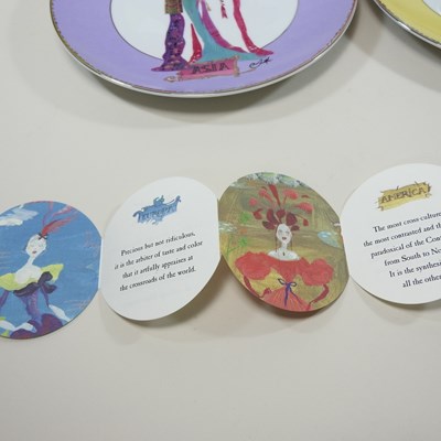 Lot 18 - A set of Christian Lacroix Paris art de la...