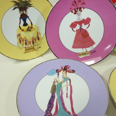 Lot 18 - A set of Christian Lacroix Paris art de la...