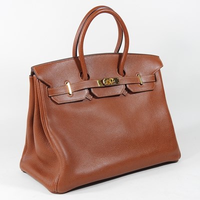 Lot 71 - An Hermes Birkin 35 handbag, 2003, in brown...