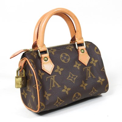 Lot 12 - A Louis Vuitton Nano Speedy handbag, in...