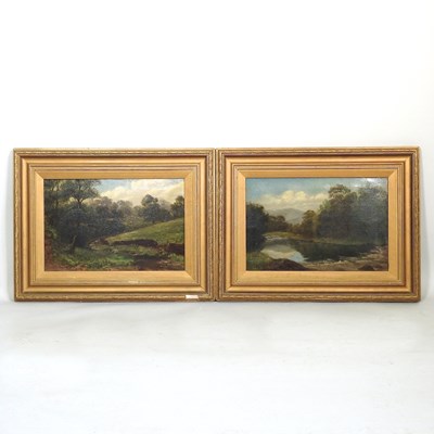 Lot 136 - Stephen Enoch Hogley, act 1874-1893, landscape,...