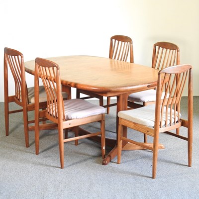 Lot 251 - A 1970's Danish Benny Linden Design teak...