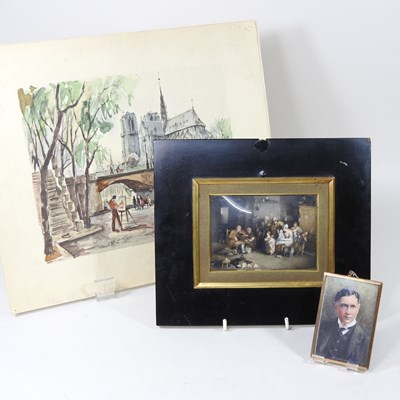 Lot 605 - After David Wilkie RA, 1785-1841, 19th century,...