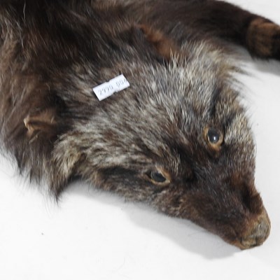 Lot 124 - A Victorian walnut and brass bound writing...