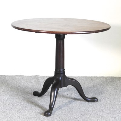 Lot 426 - A George III mahogany occasional table, with a...