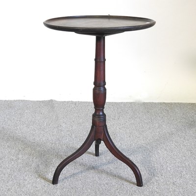 Lot 144 - A 19th century occasional table, on a tripod base