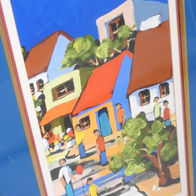 Lot 131 - Carl Bosch, 1976, South African, townscape...