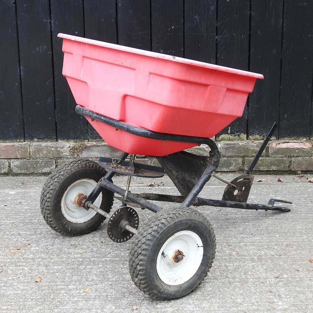 Lot 100 - A garden spreader