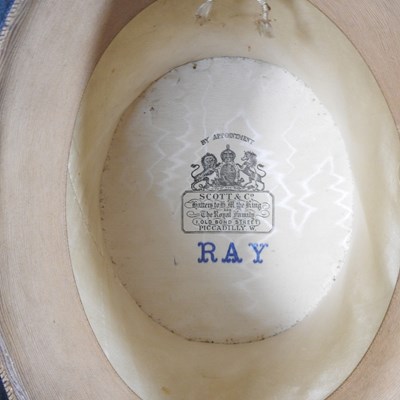 Lot 83 - A mid 20th century top hat, by Scott & Co...