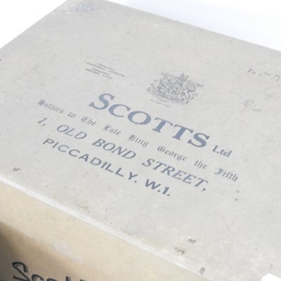 Lot 83 - A mid 20th century top hat, by Scott & Co...