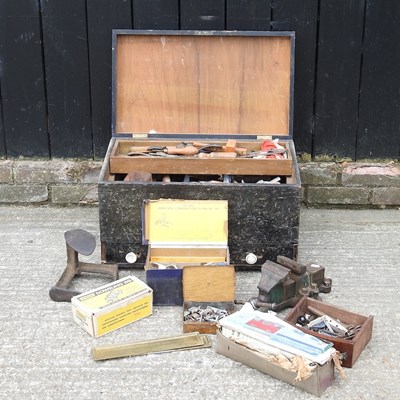 Lot 331 - A tool chest, together with a collection of...