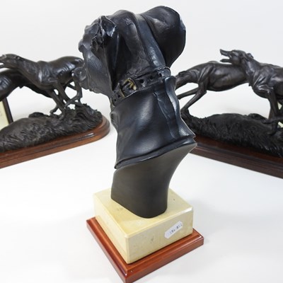 Lot 195 - A limited edition Heredities figure group of greyhounds