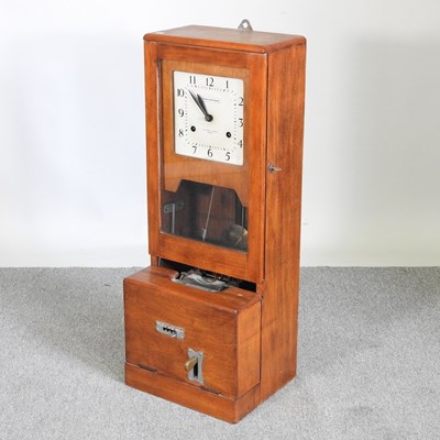 Lot 386 - A mid 20th century teak cased Blick National...