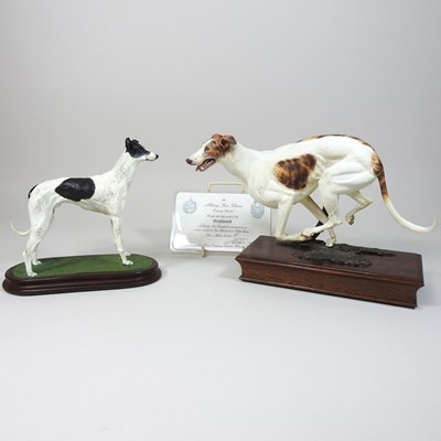 Lot 118 - An Albany Fine China limited edition model of a greyhound