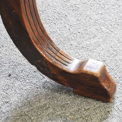 Lot 135 - A Victorian walnut revolving piano stool,...