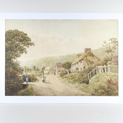Lot 418 - Albert Edward Bowers, act 1875-1892, village...