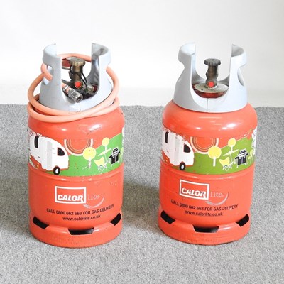 Lot 285 - Two Calor 6kg propane gas canisters (2)