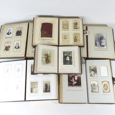 Lot 530 - A Victorian musical photograph album,...