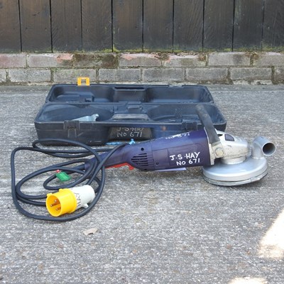 Lot 366 - A Magnesium electric masonry grinder