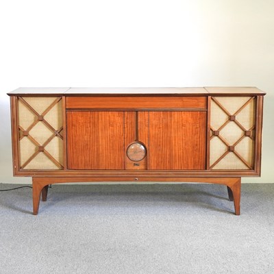 Lot 355 - A 1960's Sierra radiogram, in a wooden case,...