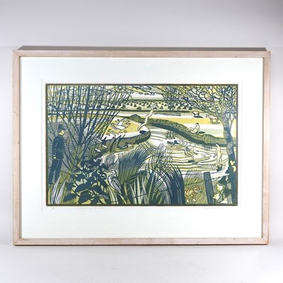 Lot 4 - Richard Bawden, 1936-2024, A Splash in the...