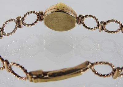 Lot 71 - A 9 carat gold cased Rotary Incabloc ladies wristwatch