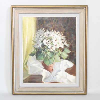 Lot 79 - Iris Jackman, 20th century, still life of...