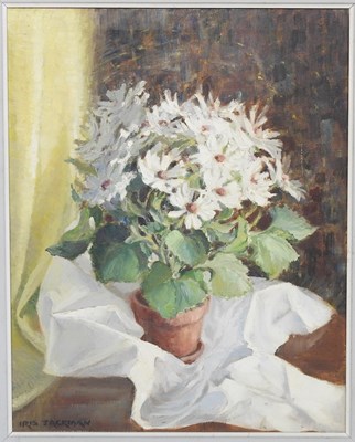 Lot 79 - Iris Jackman, 20th century, still life of...