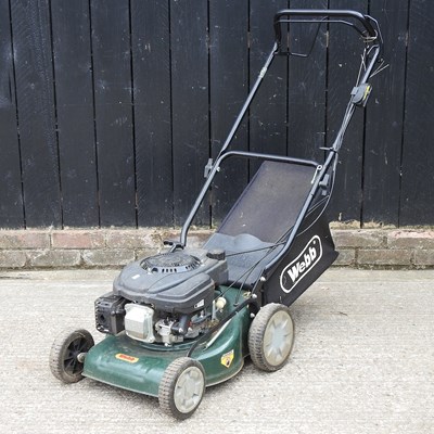 Lot 150 - A Webb petrol lawn mower