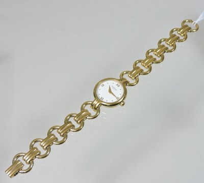 Lot 33 - A Raymond Weil gold plated ladies dress watch