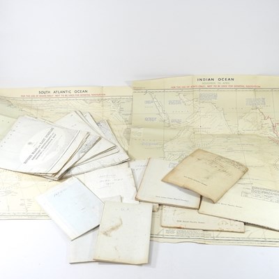 Lot 50 - A collection of unframed maps, to include...