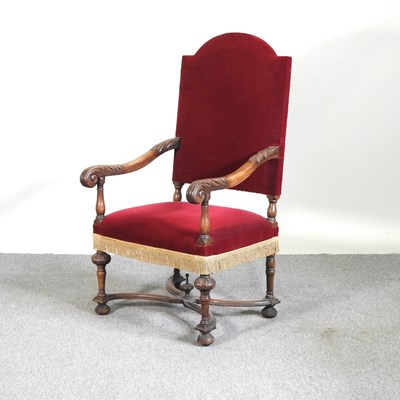 Lot 95 - An early 20th century continental red...