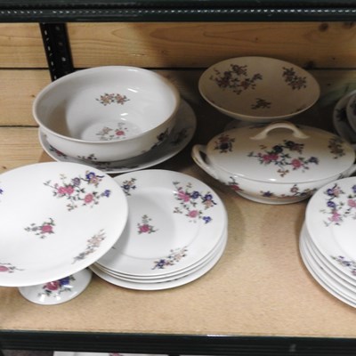 Lot 308 - A mid 20th century French Limoges part dinner...