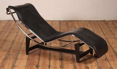 Lot 203 - An LC4 chaise longue, originally designed by...