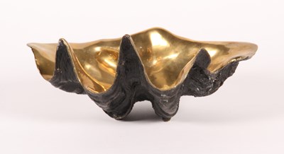 Lot 163 - A bronze bowl, contemporary, in the form of a...