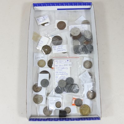 Lot 569 - A collection of 19th century and later coins,...