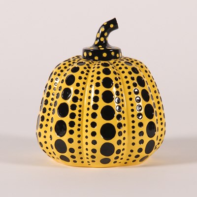 Lot 247 - After Yayoi Kusama (Japanese, b.1929), Pumpkin,...