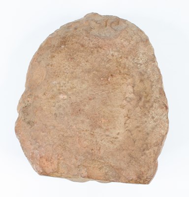 Lot 21 - An Indian terracotta relief of lovers, appears...