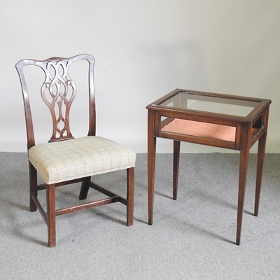 Lot 228 - An Edwardian mahogany and satinwood banded...