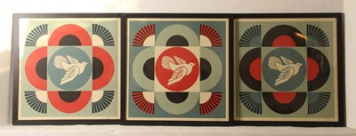 Lot 363 - Shepard Fairey (American, b.1970), Geometric...