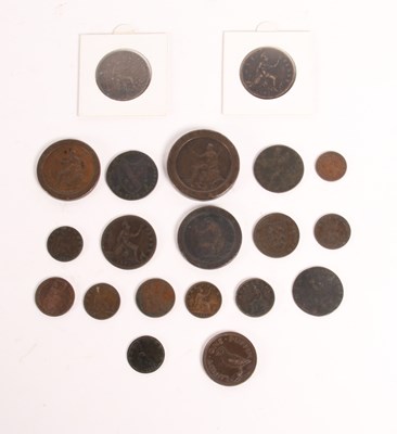 Lot 409 - A collection of 18th century and later coins...