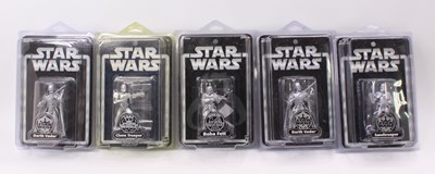 Lot 105 - A collection of five Star Wars special edition...