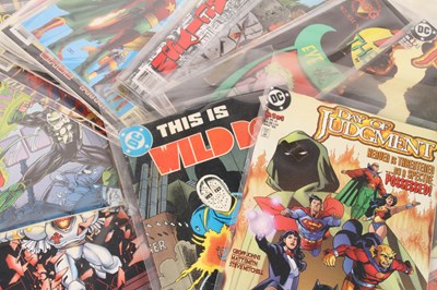 Lot 223 - A collection of comic books, to include DC...