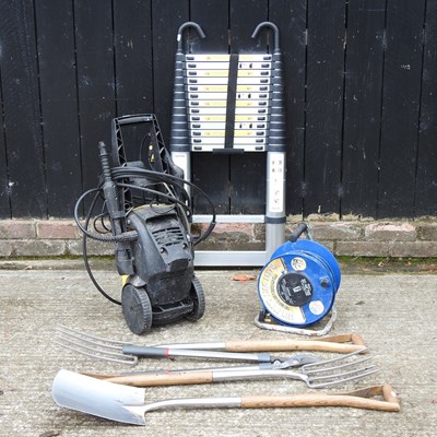 Lot 325 - A Karcher pressure washer, together with a...