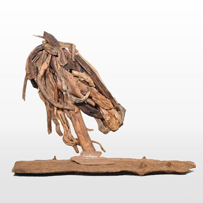 Lot 159 - Trudy Redfern, contemporary, head of a horse,...