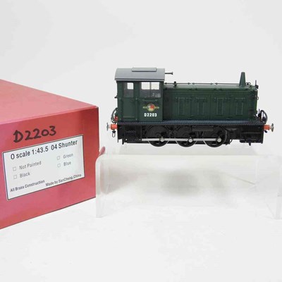 Lot 252 - An Agenoria Models O Gauge kit built model...