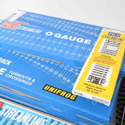 Lot 57 - A collection of Peco O Gauge turnouts and...