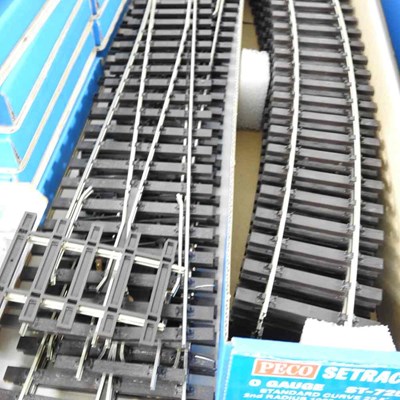 Lot 57 - A collection of Peco O Gauge turnouts and...